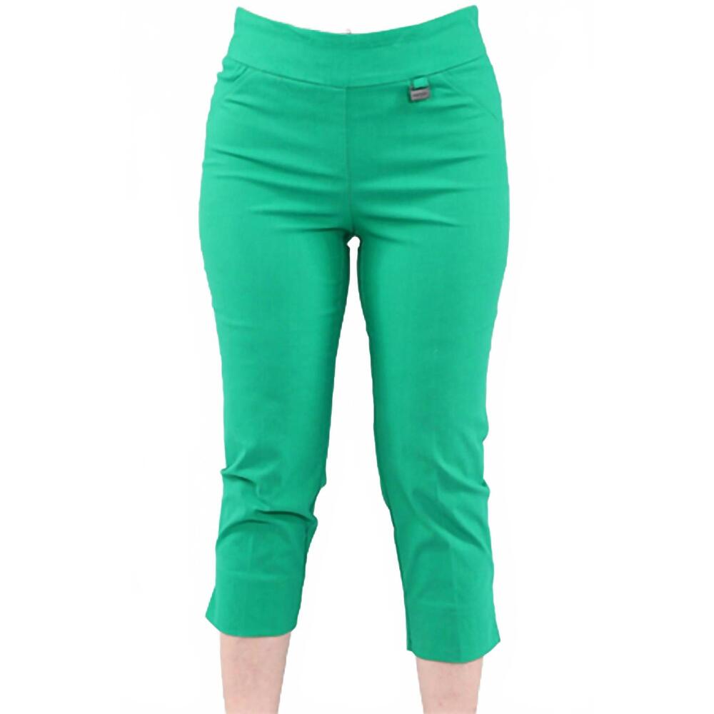 NEW MICHAEL TYLER women's pull on pant in kelly green